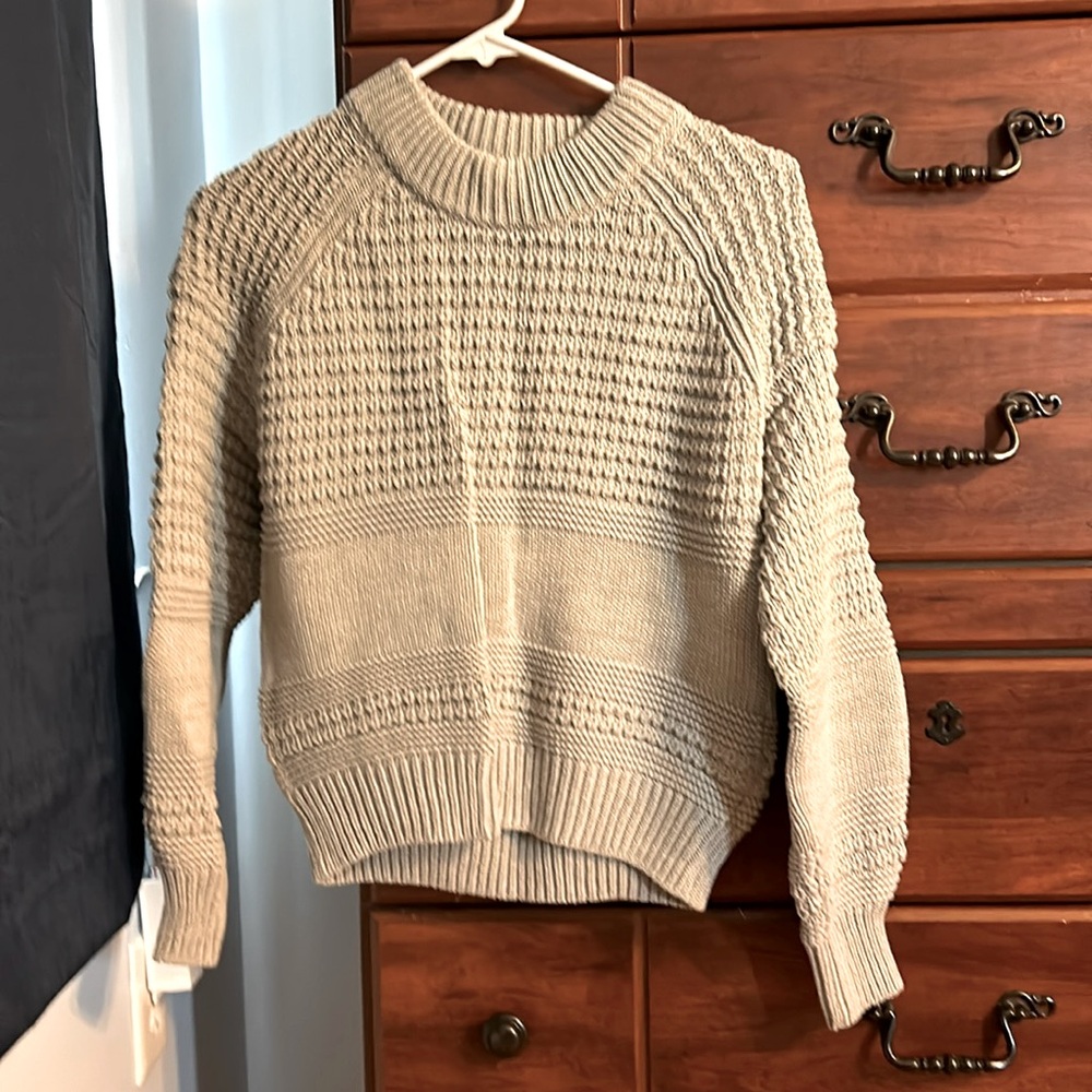 Gray sweater